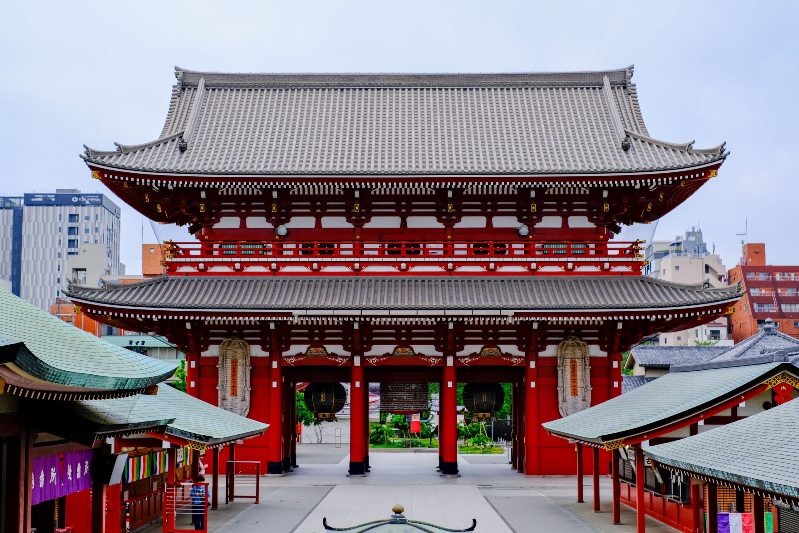 Hozomon Gate at Senso-ji Temple in Asakusa, Tokyo
