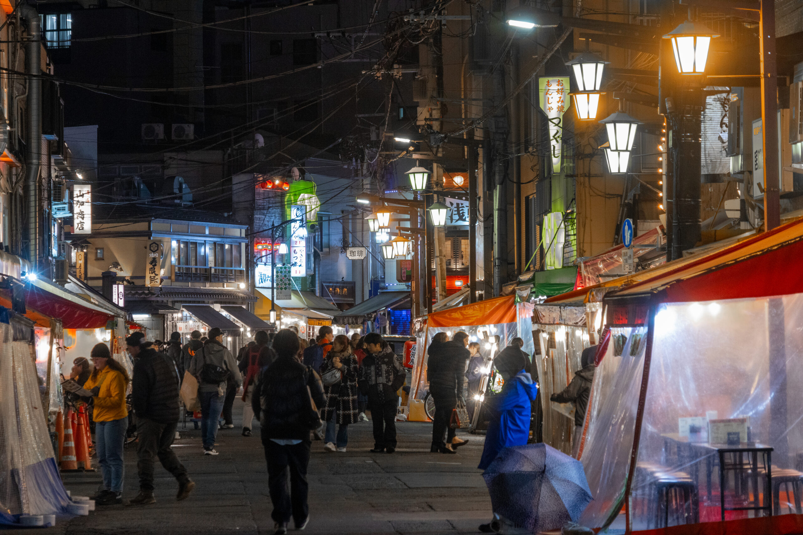 Hoppy Street in Asakusa, Tokyo